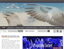 Tablet Screenshot of eagledove.com